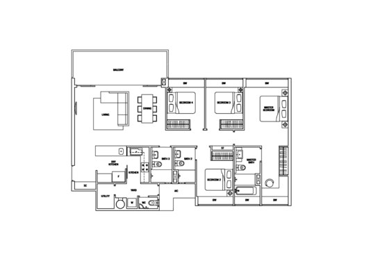 Flamingo Valley - Floor Plan