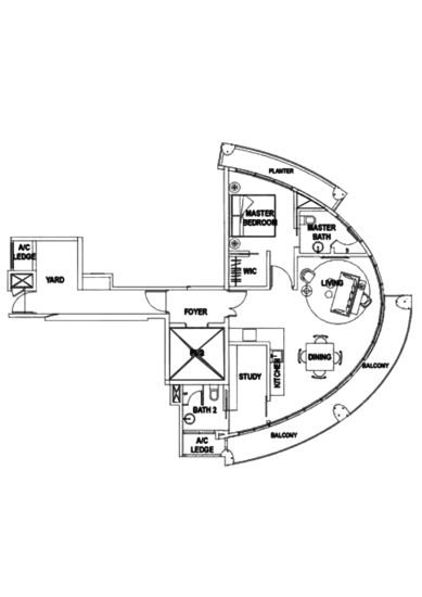 ILiv @ Grange - Floor Plan