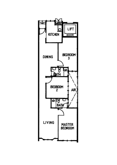 Kim Keat House - Floor Plan