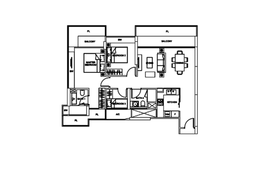 Lincoln Suites - Floor Plan