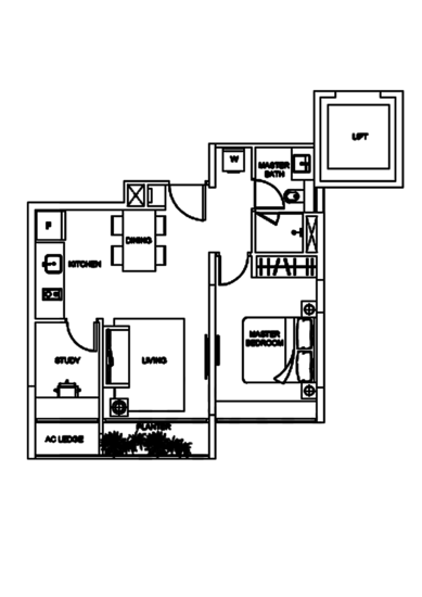 Meadows @ Peirce - Floor Plan