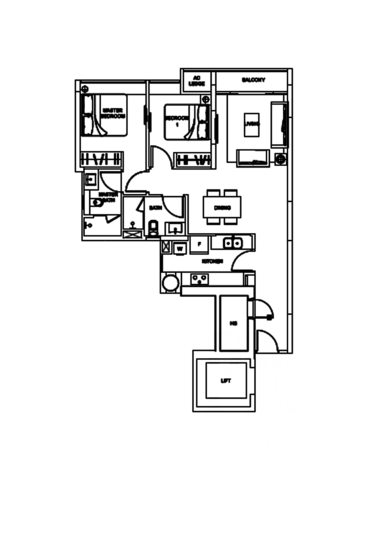 Meadows @ Peirce - Floor Plan