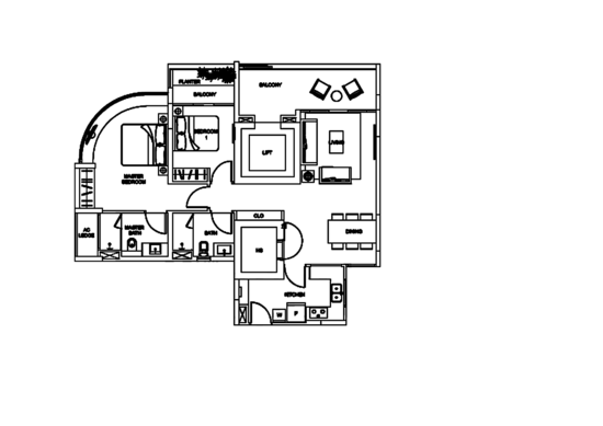 Meadows @ Peirce - Floor Plan