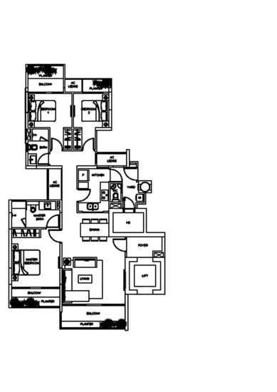 Meadows @ Peirce - Floor Plan