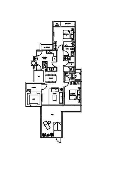 Meadows @ Peirce - Floor Plan