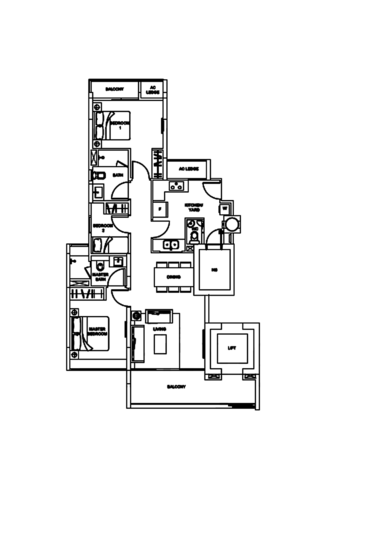 Meadows @ Peirce - Floor Plan