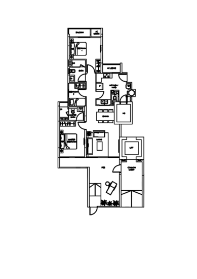 Meadows @ Peirce - Floor Plan