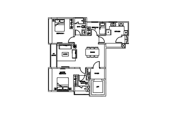 Meadows @ Peirce - Floor Plan