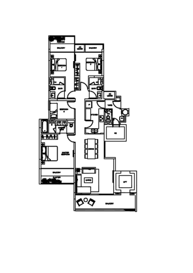Meadows @ Peirce - Floor Plan
