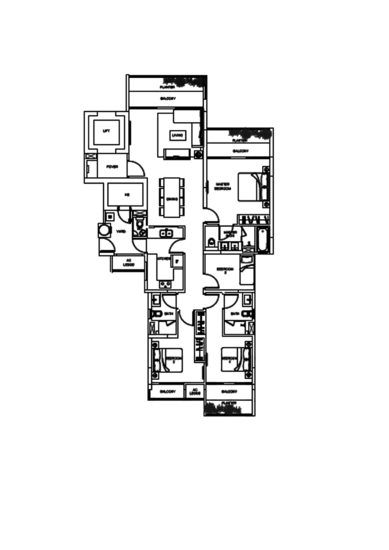 Meadows @ Peirce - Floor Plan