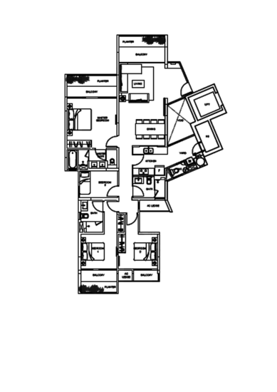 Meadows @ Peirce - Floor Plan