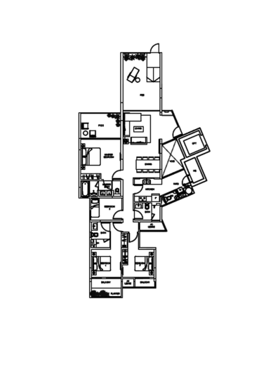 Meadows @ Peirce - Floor Plan