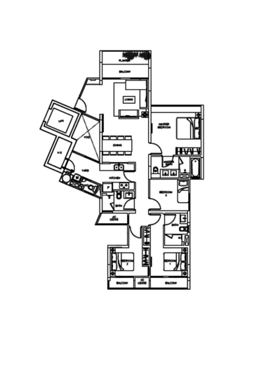 Meadows @ Peirce - Floor Plan