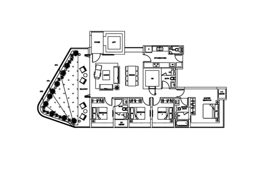 Meadows @ Peirce - Floor Plan