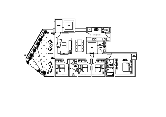 Meadows @ Peirce - Floor Plan