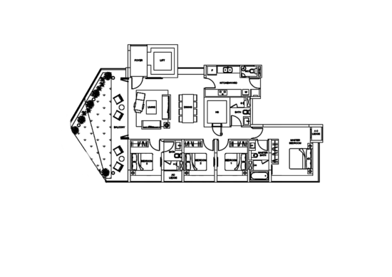 Meadows @ Peirce - Floor Plan
