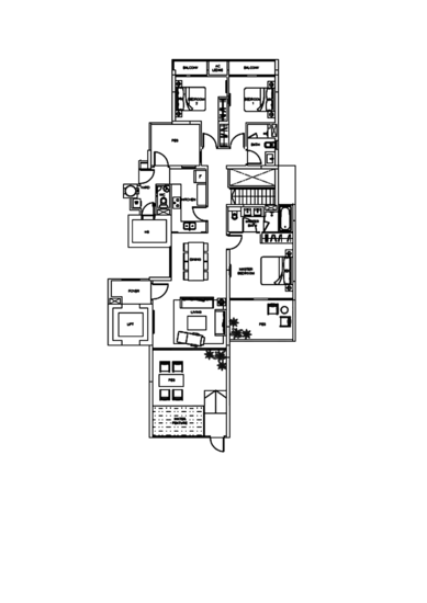 Meadows @ Peirce - Floor Plan