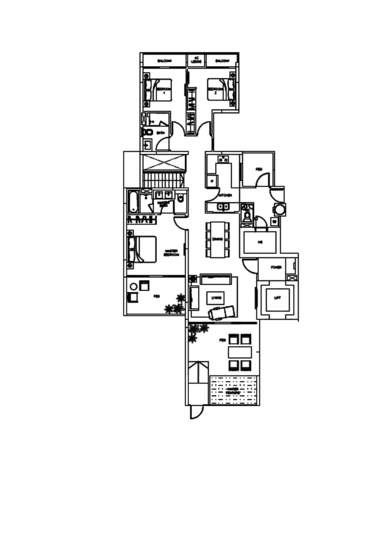 Meadows @ Peirce - Floor Plan