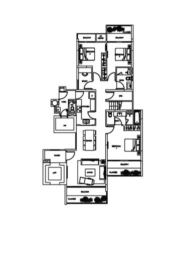 Meadows @ Peirce - Floor Plan