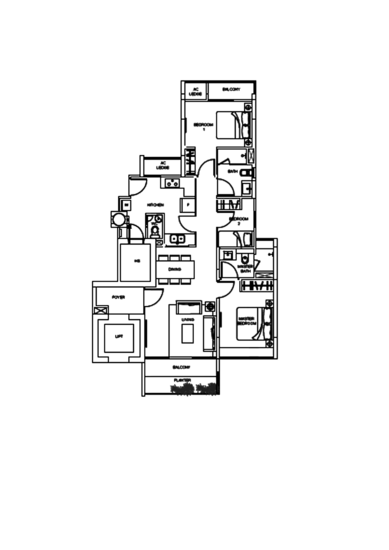Meadows @ Peirce - Floor Plan