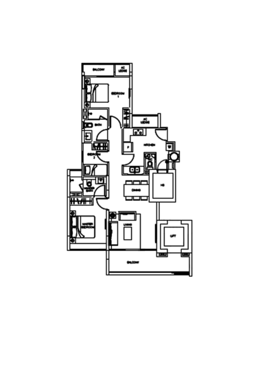 Meadows @ Peirce - Floor Plan