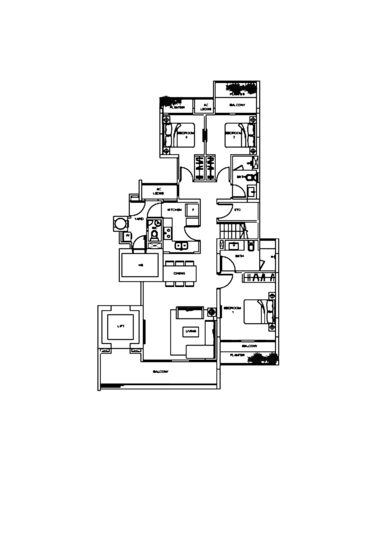 Meadows @ Peirce - Floor Plan