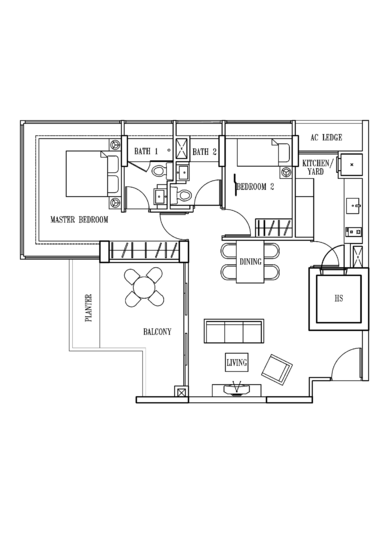 Moda - Floor Plan