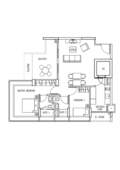 Moda - Floor Plan