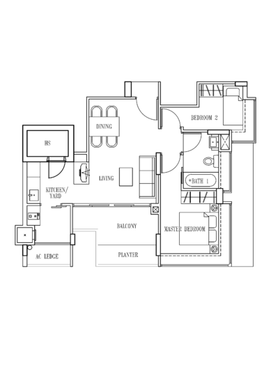 Moda - Floor Plan