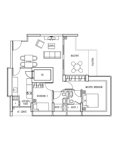 Moda - Floor Plan