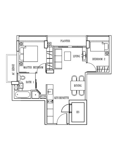 Moda - Floor Plan
