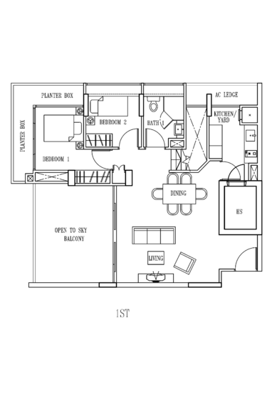 Moda - Floor Plan