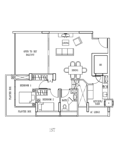 Moda - Floor Plan