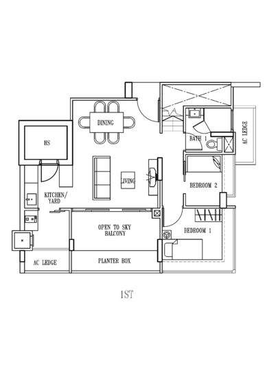 Moda - Floor Plan