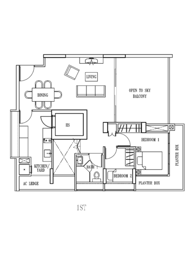 Moda - Floor Plan