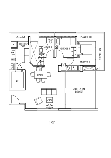 Moda - Floor Plan