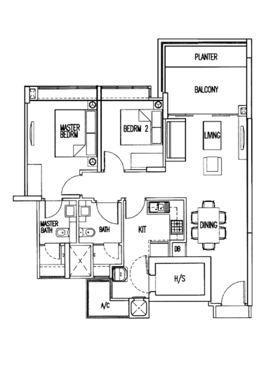 Oasis @ Elias - Floor Plan