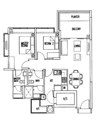 Oasis @ Elias - Floor Plan