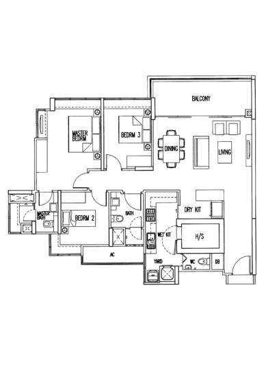 Oasis @ Elias - Floor Plan