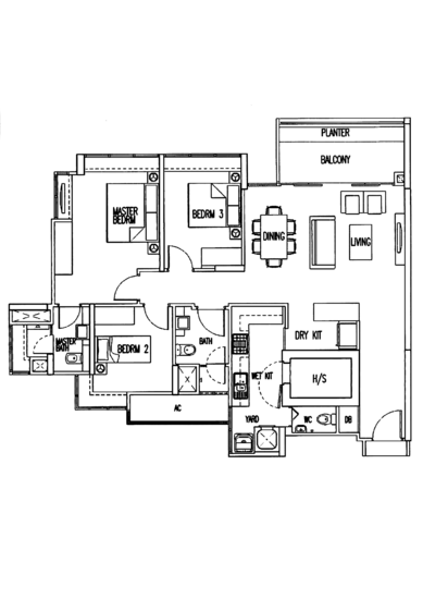 Oasis @ Elias - Floor Plan