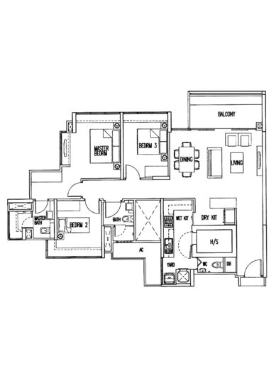 Oasis @ Elias - Floor Plan