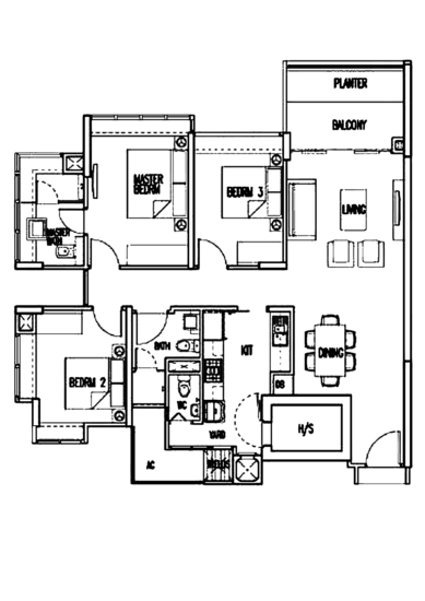 Oasis @ Elias - Floor Plan