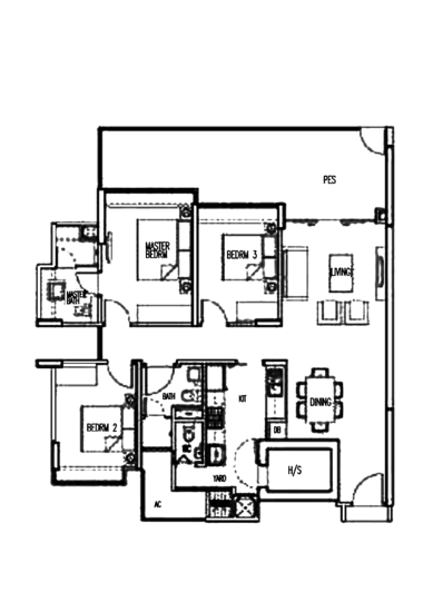 Oasis @ Elias - Floor Plan