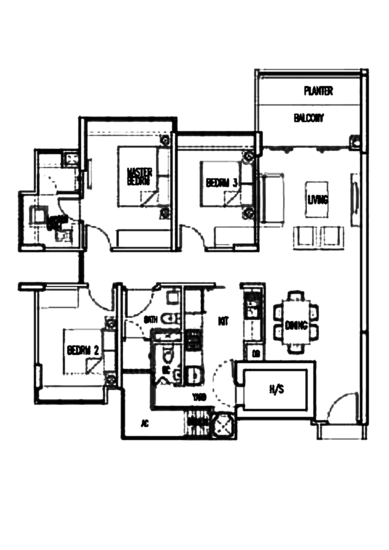 Oasis @ Elias - Floor Plan
