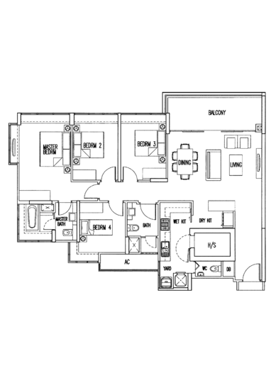 Oasis @ Elias - Floor Plan