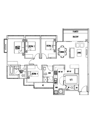 Oasis @ Elias - Floor Plan