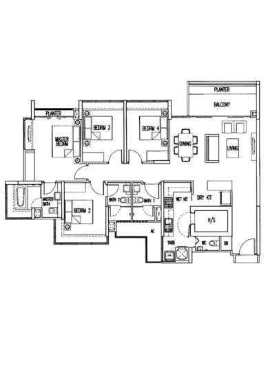 Oasis @ Elias - Floor Plan