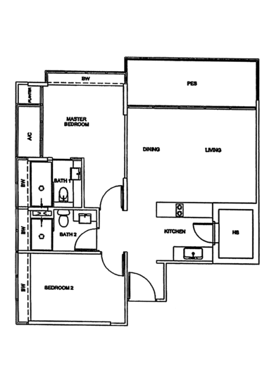 OLA Residences @ Mountbatten - Floor Plan