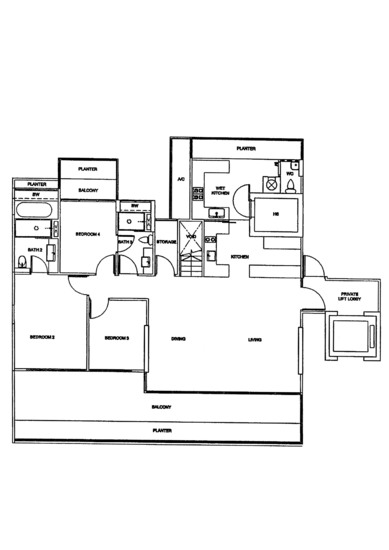 OLA Residences @ Mountbatten - Floor Plan