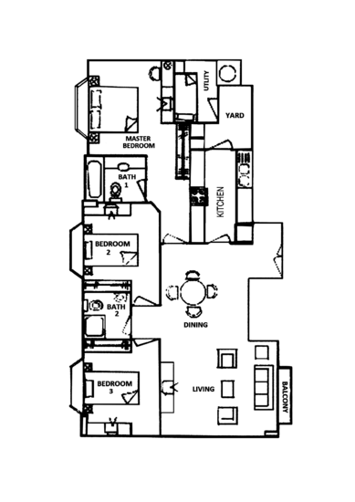 St Thomas Ville - Floor Plan